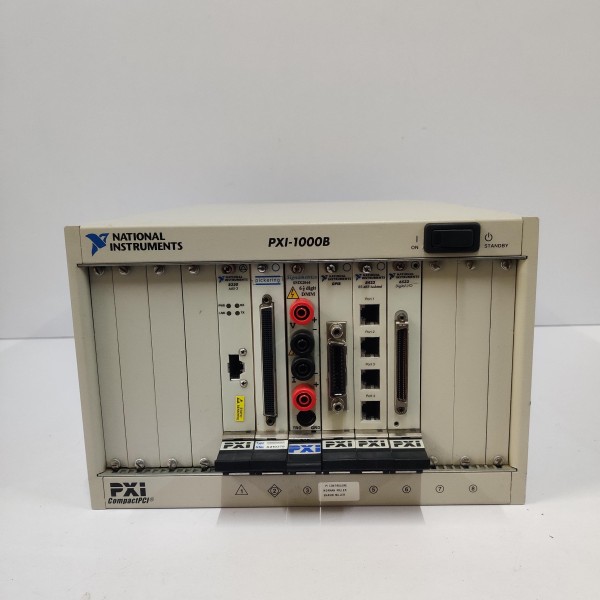 National Instruments NI PXI-1000B 8330/SMX2044/GPIB/8423/6533