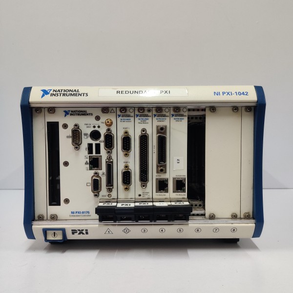 NATIONAL INSTRUMENTS NI PXI-1042 CHASSIS MODULE PXI-8175 COMPALET UNIT