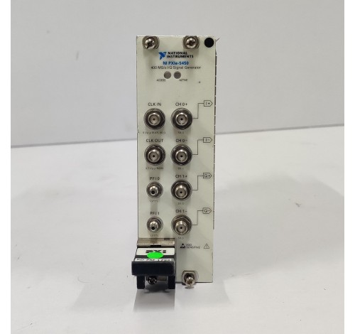 National Instruments NI PXIe-5450 400 MS/S I/Q Signal Generator