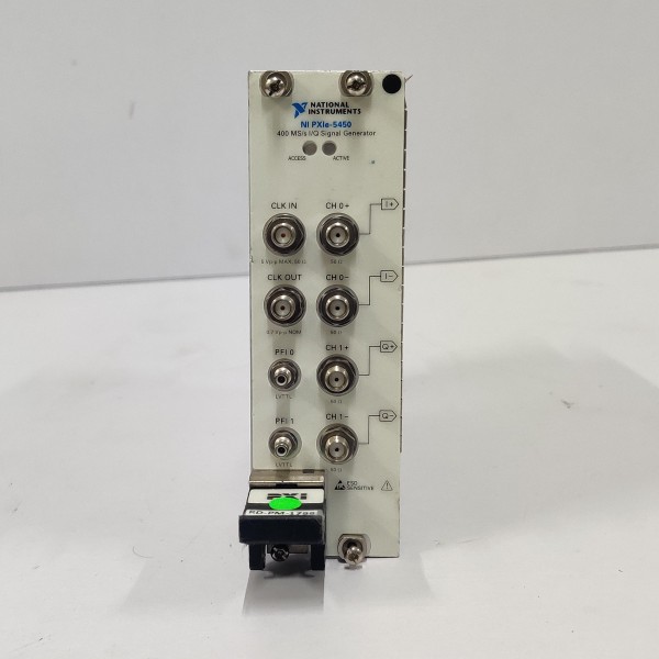National Instruments NI PXIe-5450 400 MS/S I/Q Signal Generator