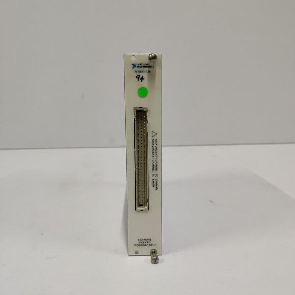 NATIONAL INSTRUMENTS SCXI-1126 8-CHANNEL ISOLATED FREQUENCY INPUT MODULE