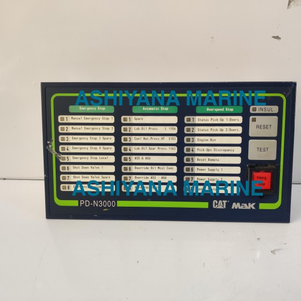 NORIS N3000-SAP-53A4 Safety system for engine emergency shut-down