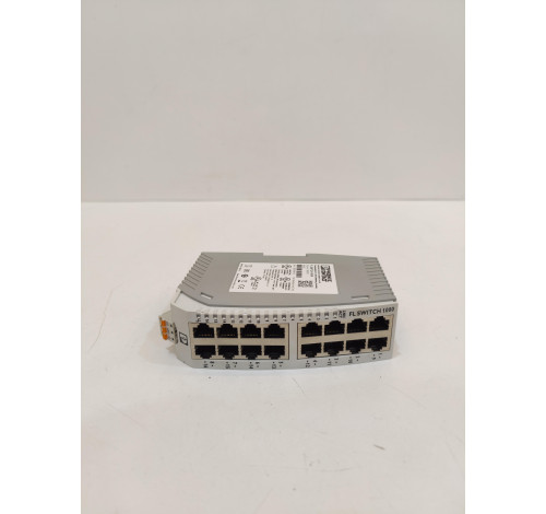 PHOENIX CONTACT FL SWITCH 1016N INDUSTRIAL ETHERNET SWITCH 1085255
