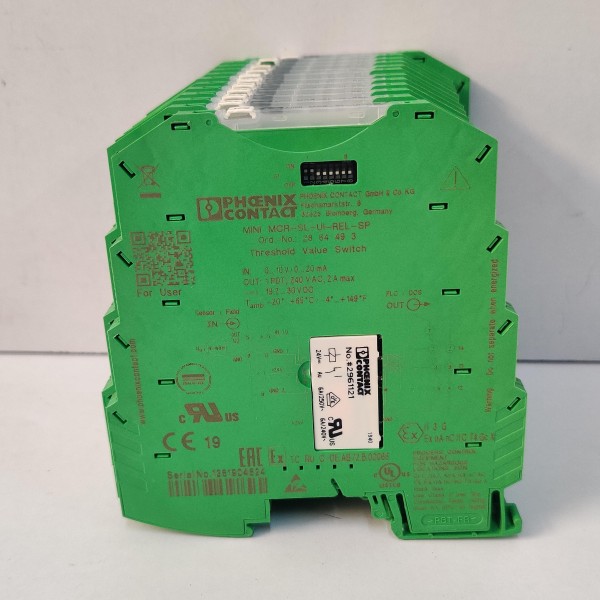 Phoenix Contact Limit Value Switch MINI MCR-SL-UI-REL-SP 2864493
