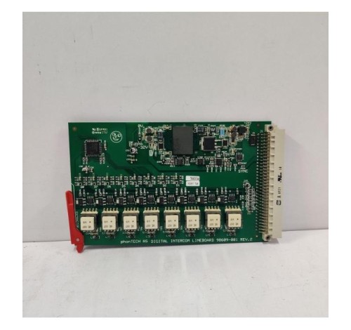 PHONETECH 98609-001 REV. 2 DIGITAL INTERCOM LINEBOARD