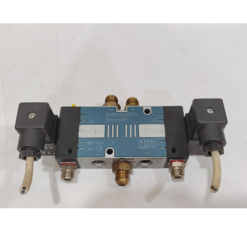 REXROTH PNEUMATIK 577 628...0 DOUBLE SOLENOID VALVE