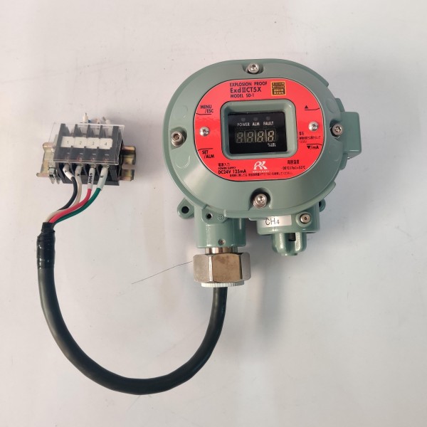 RIKEN KEIKI SMART TRANSMITTER GAS DETECTOR SD-1 EXPLOSION PROOF EXDIICT5X 
