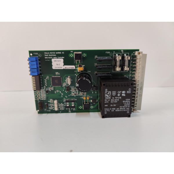 ROLLS-ROYCE MARINE WRC1021D VALVE CONTROLLER CARD 