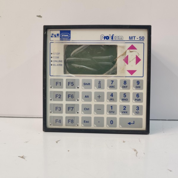 SAE STAHL MT-50 OPERATOR PANEL MT-50-DP FP-ST