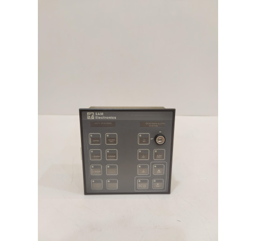 SAM ELECTRONICS WAP 401 V1.30 DEAD MAN ALARM SYSTEM PANEL C6115 271.153 672.E