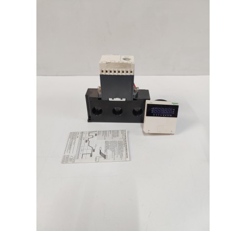 SCHNEIDER FDM2-WRDUW MOTOR PROTECTION RELAY 3CT-H1-100 & PDM