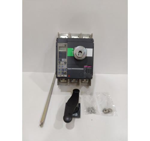 SCHNEIDER MERLIN GERIN COMPACT NS800H 800A 3-POLE CIRCUITBREAKER MICROLOGIC 6.0A
