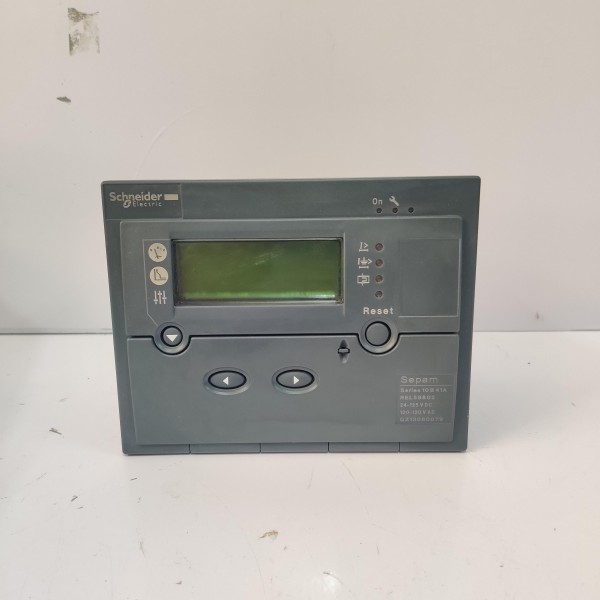 SCHNEIDER REL59802 ELECTRIC SEPAM SERIES 10B 41A INDUSTRIAL PROTECTION RELAY