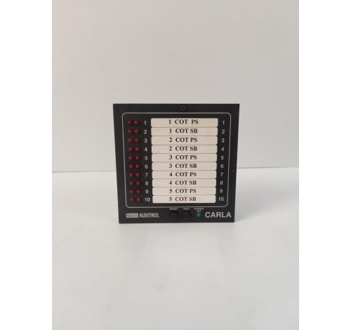 SELCO M1000-24-60B ESTERLINE AUXITROL CARLA ALARM ANNUNCIATOR M10002460B