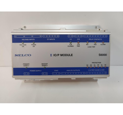 SELCO S6000 SIGMA IO/P MODULE S6000.0020