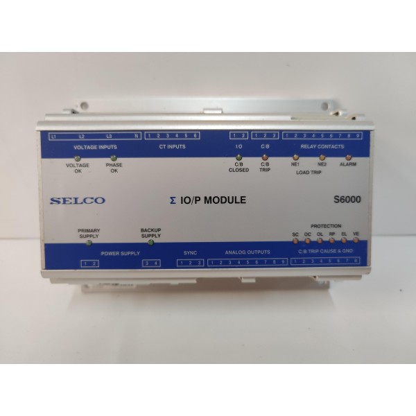 SELCO S6000 SIGMA IO/P MODULE S6000.0020