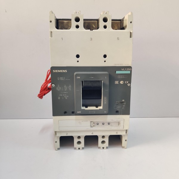 SIEMENS VL1250N 1250A FRAME ONLY 1000A 3VL7712-3AA36-0AA0 CIRCUIT BREAKER
