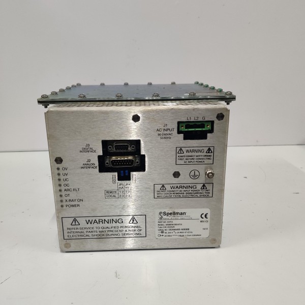 SPELLMAN HIGH POWER SUPPLY FOR X-RAY GENERATORS PN X4715 MODEL : XRB80N100X4715