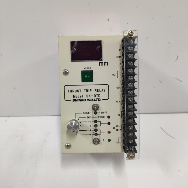 THRUST TRIP RELAY Model SK-DTD SHINKO IND. LTD.