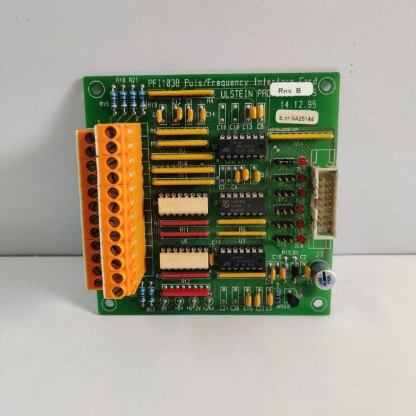 ULSTEIN PROPELLER PFI1038 PULS/FREQUENCY INTERFACE CARD