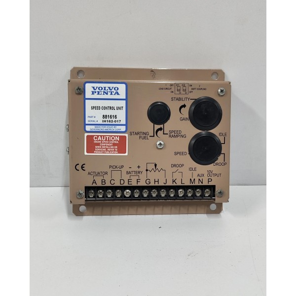VOLVO PENTA SPEED CONTROL UNIT 881616
