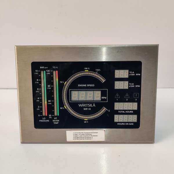 Wartsila WIP-10 Engine Speed Control Module MDA 305053 A VER . 1.00