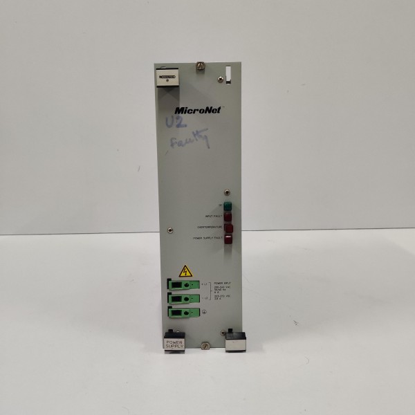 WOODWARD 5501-467 REV. C MICRONET SIMPLEX POWER SUPPLY