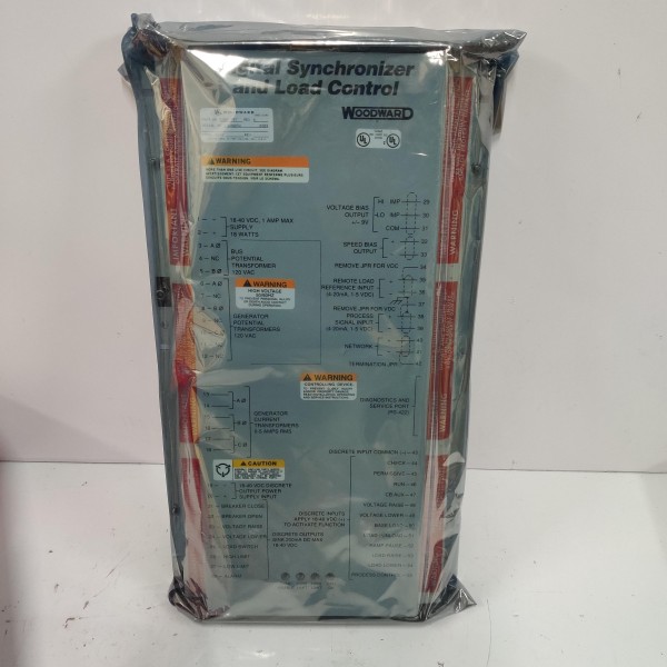 WOODWARD DIGITAL SYNCHRONIZER AND LOAD CONTROL 9905-797 REV K NEW