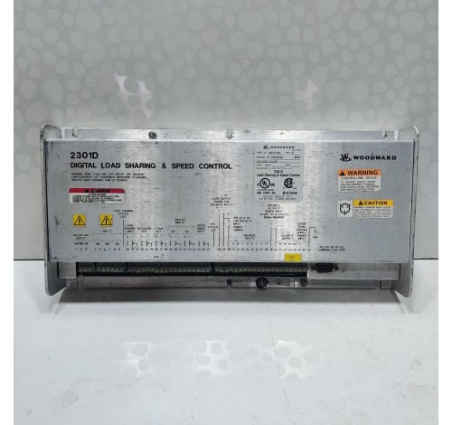 WOODWARD MODEL-2301D LOAD SHARING & SPEED CONTROL PN-8273-501 REV-E