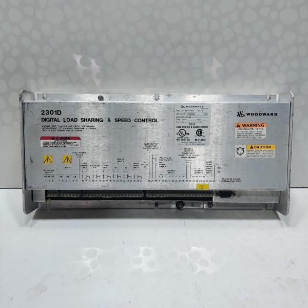 WOODWARD MODEL-2301D LOAD SHARING & SPEED CONTROL PN-8273-501 REV-E