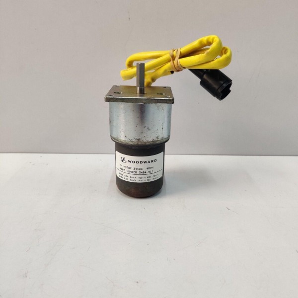 WOODWARD PM MOTOR 24VDC 4RPM PART NUMBER 5484-911