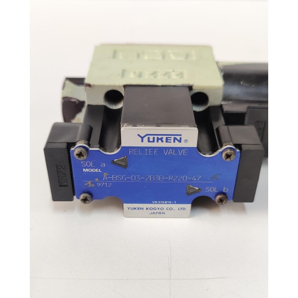 YUKEN A-BSG-03-2B3B-R220-47 RELIEF VALVE